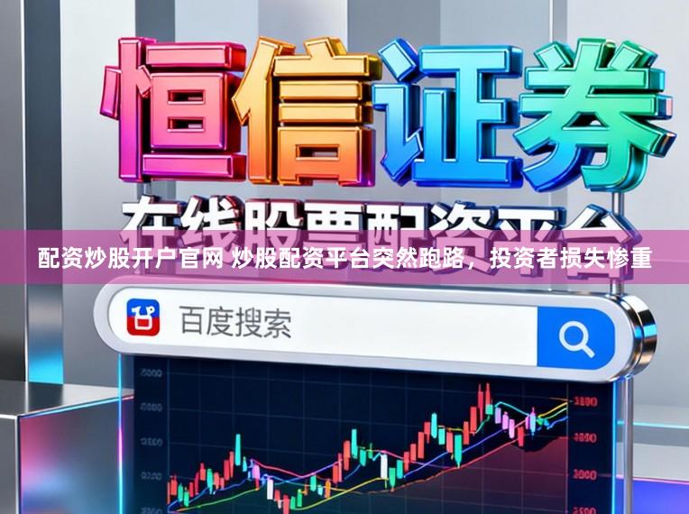 配资炒股开户官网 炒股配资平台突然跑路，投资者损失惨重
